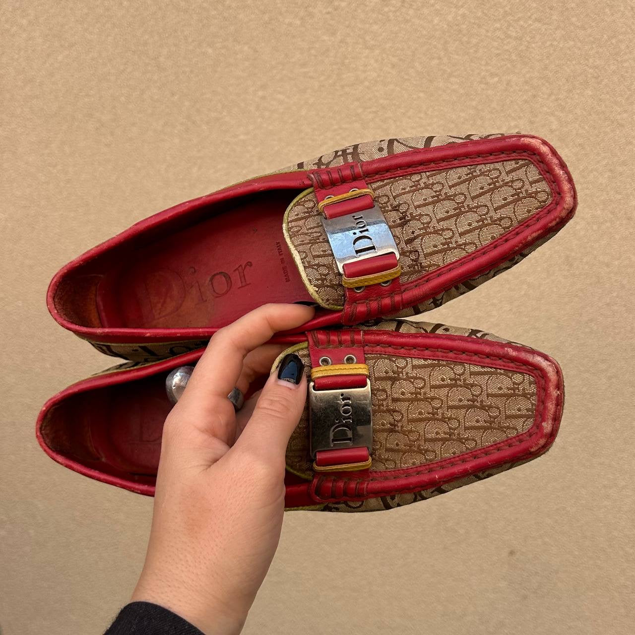 Dior moccasins  38 EU