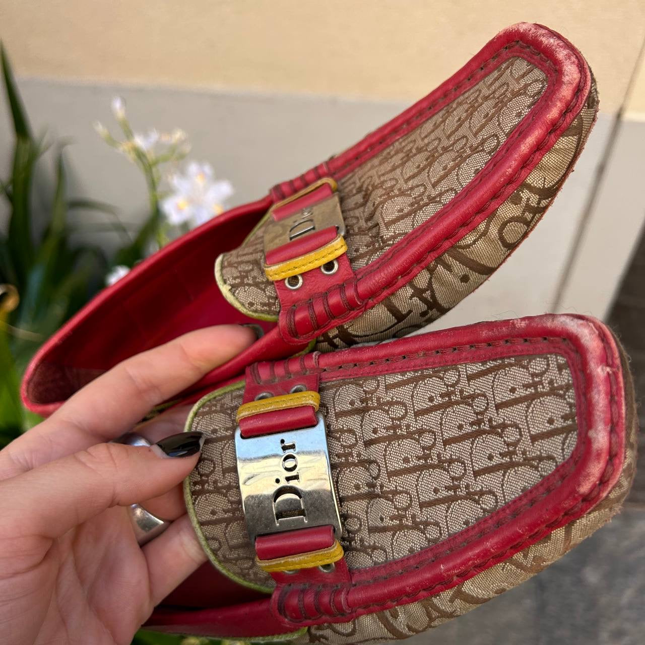 Dior moccasins  38 EU