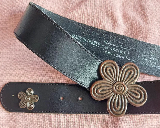 Real Leather Vintage Belt