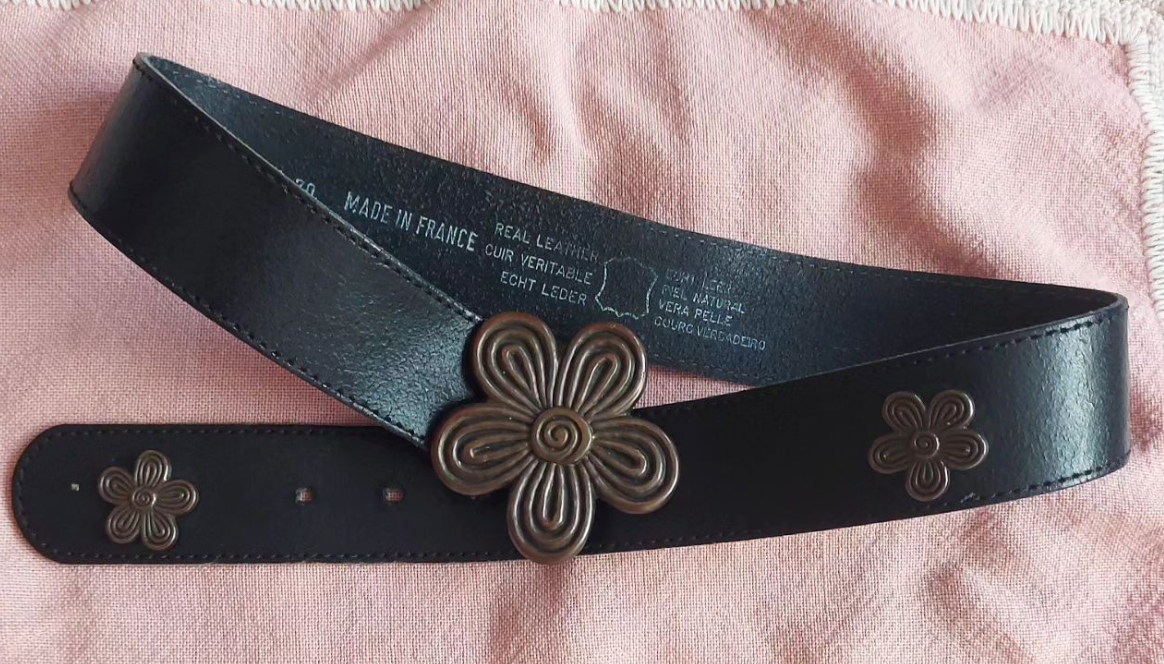 Real Leather Vintage Belt