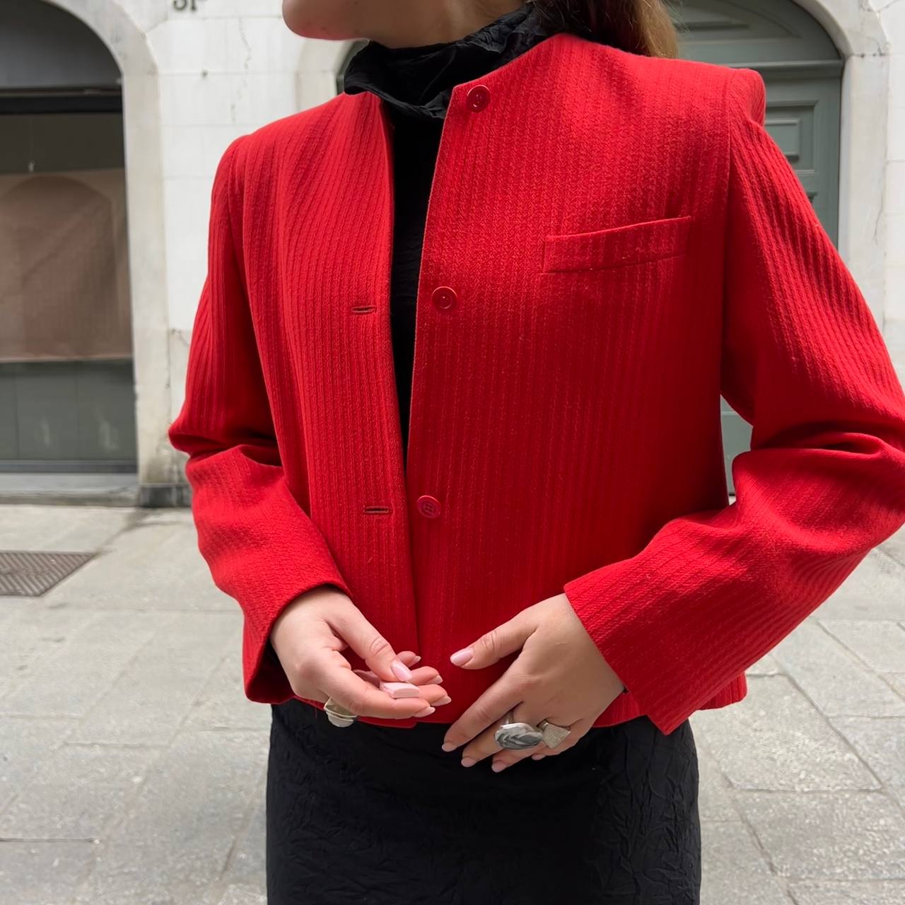 Blazer Paola Antonini in Red