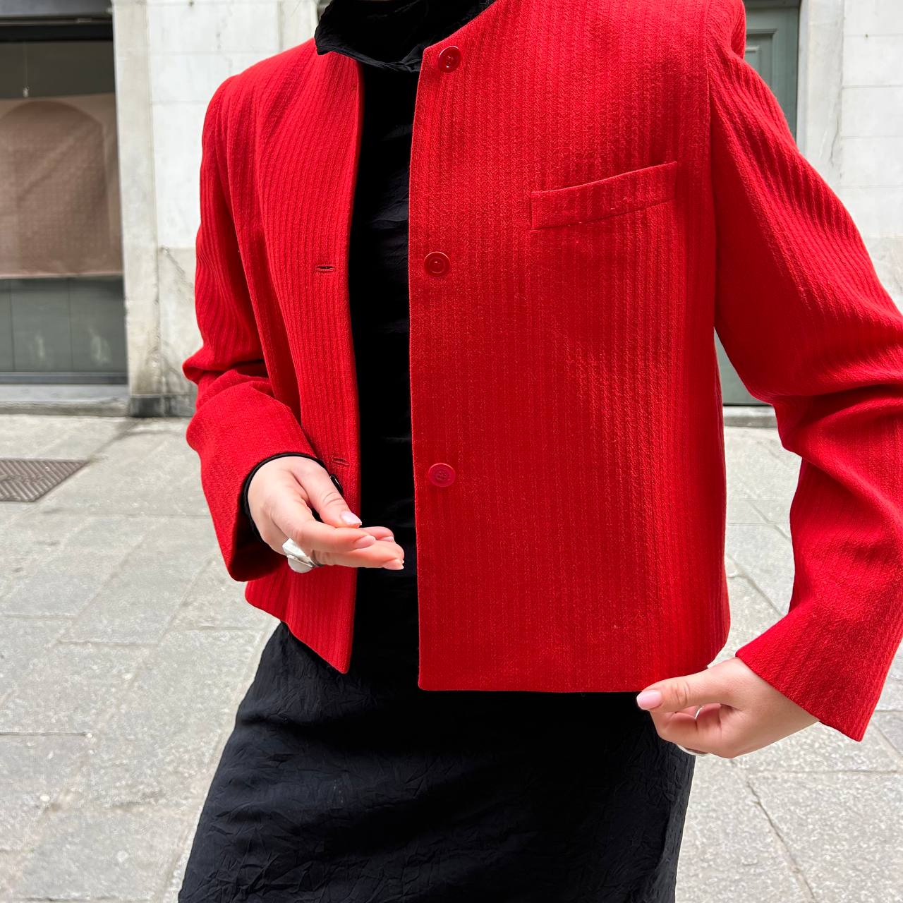 Blazer Paola Antonini in Red