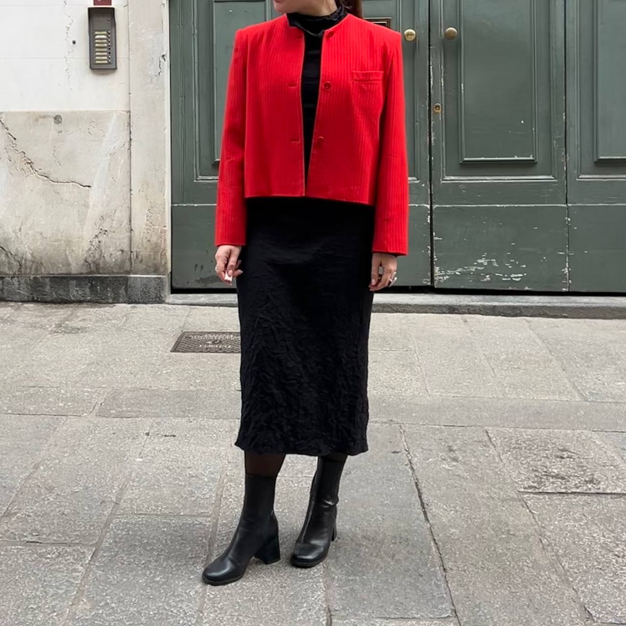 Blazer Paola Antonini in Red