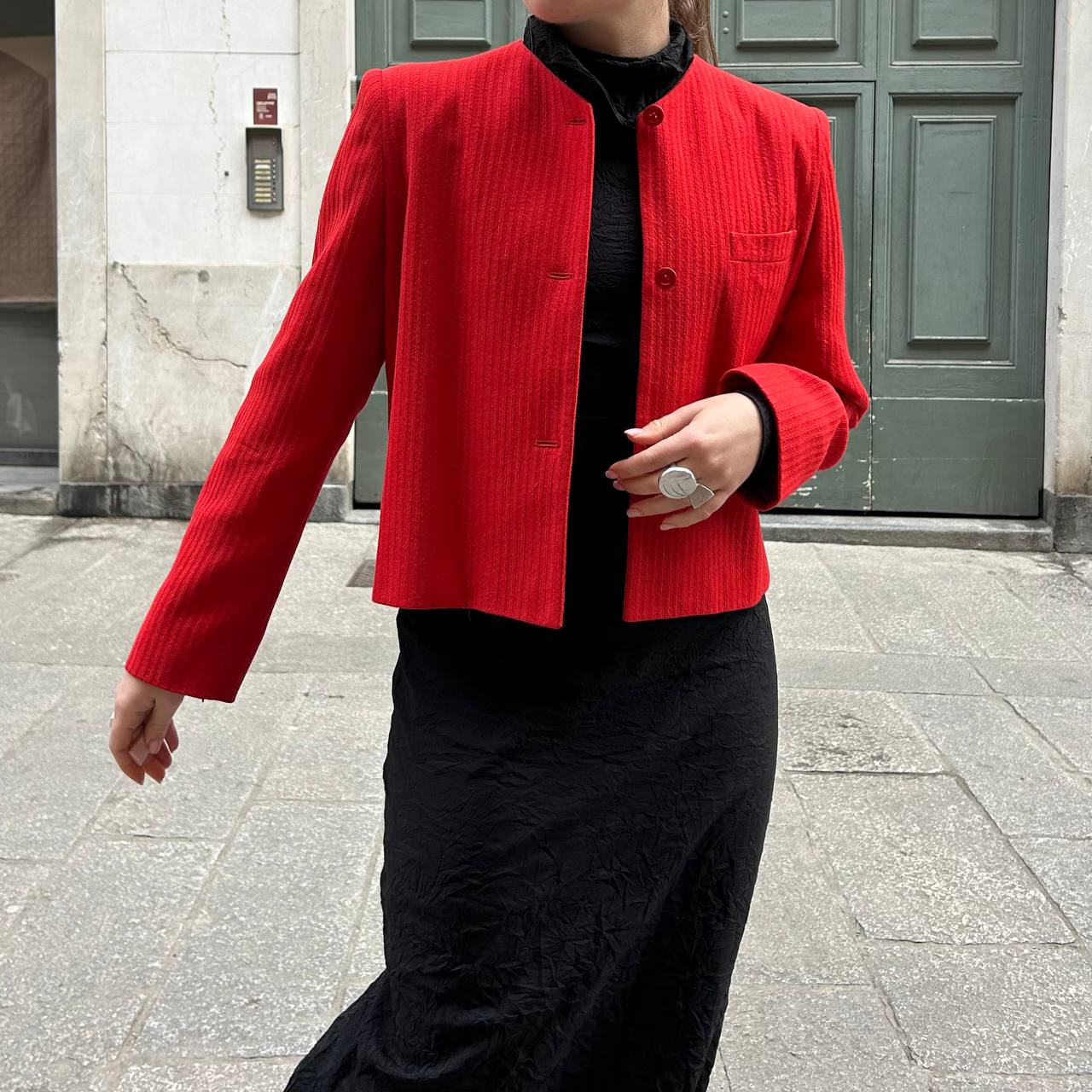 Blazer Paola Antonini in Red