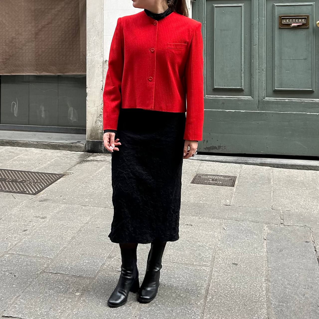 Blazer Paola Antonini in Red