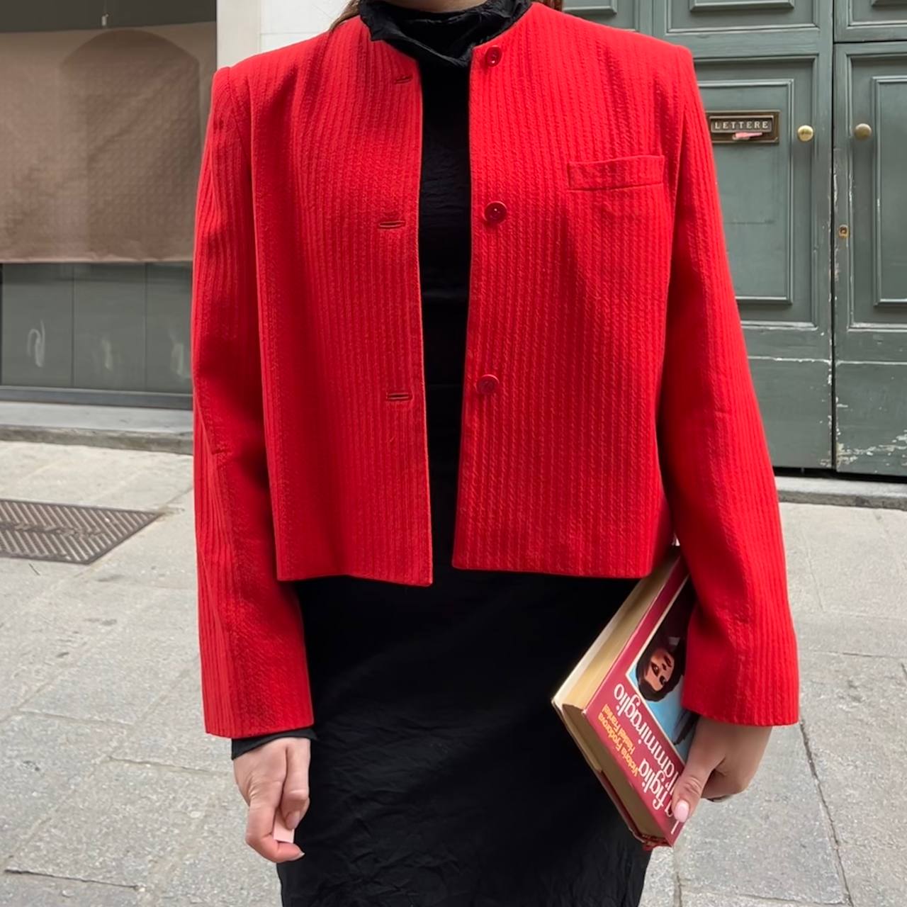 Blazer Paola Antonini in Red